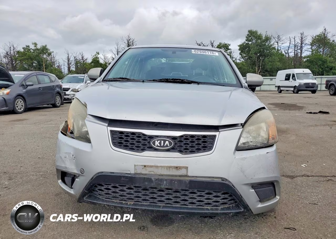 2011 Kia Rio Lx VIN:KNADH4A35B6949373 - 5