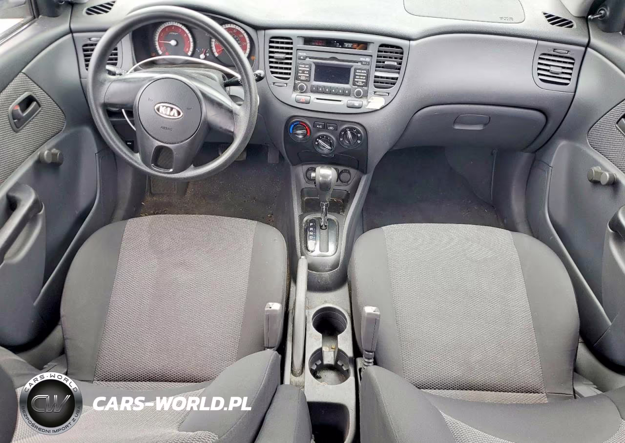 2011 Kia Rio Lx VIN:KNADH4A35B6949373 - 8