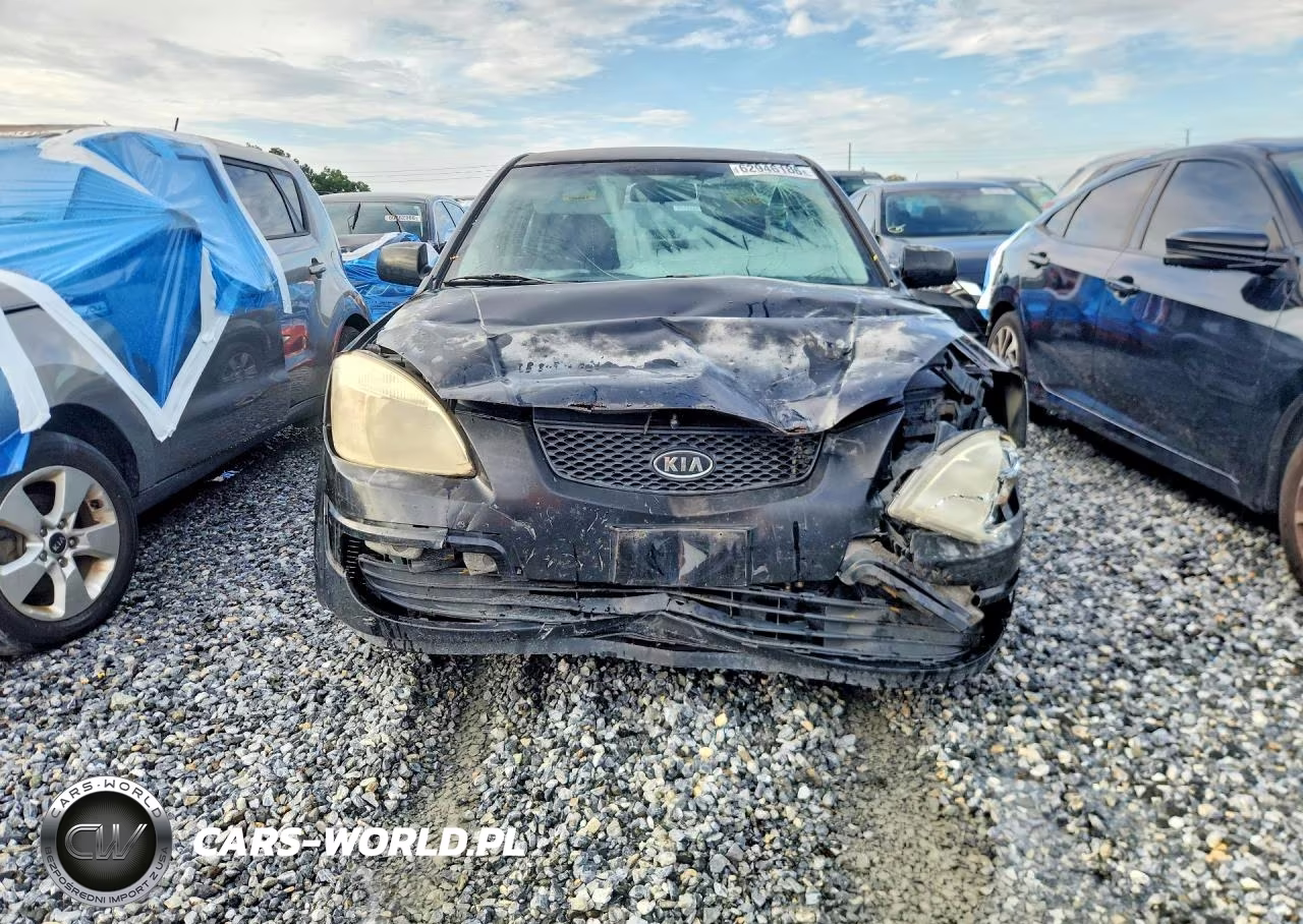 2006 Kia Rio Base VIN:KNADE123166136575 - 5