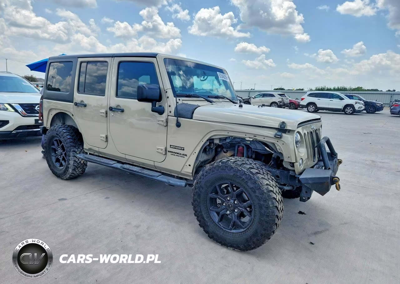 2017 Jeep Wrangler Unlimited Sport VIN:1C4BJWDG7HL672339 - 4