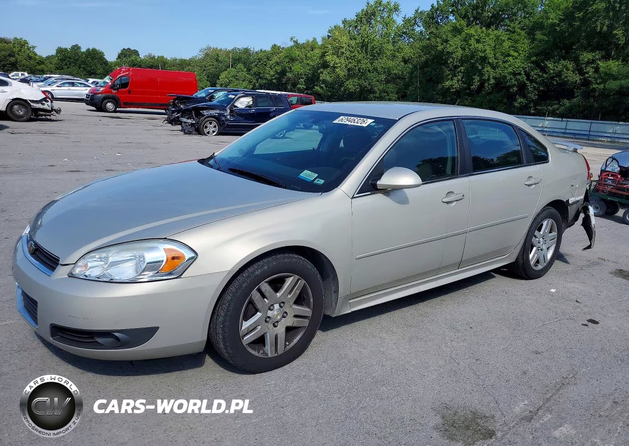 2010 Chevrolet Impala Lt VIN:2G1WB5EN8A1176251 - 1