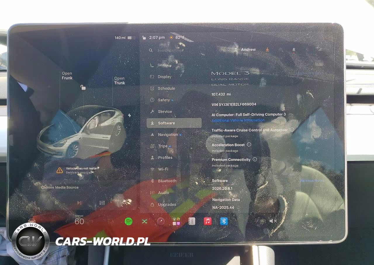 2020 Tesla Model 3 VIN:5YJ3E1EB2LF669004 - 9