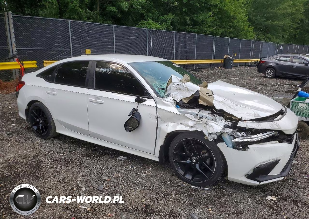 2022 Honda Civic Sport VIN:2HGFE2F53NH561193 - 4