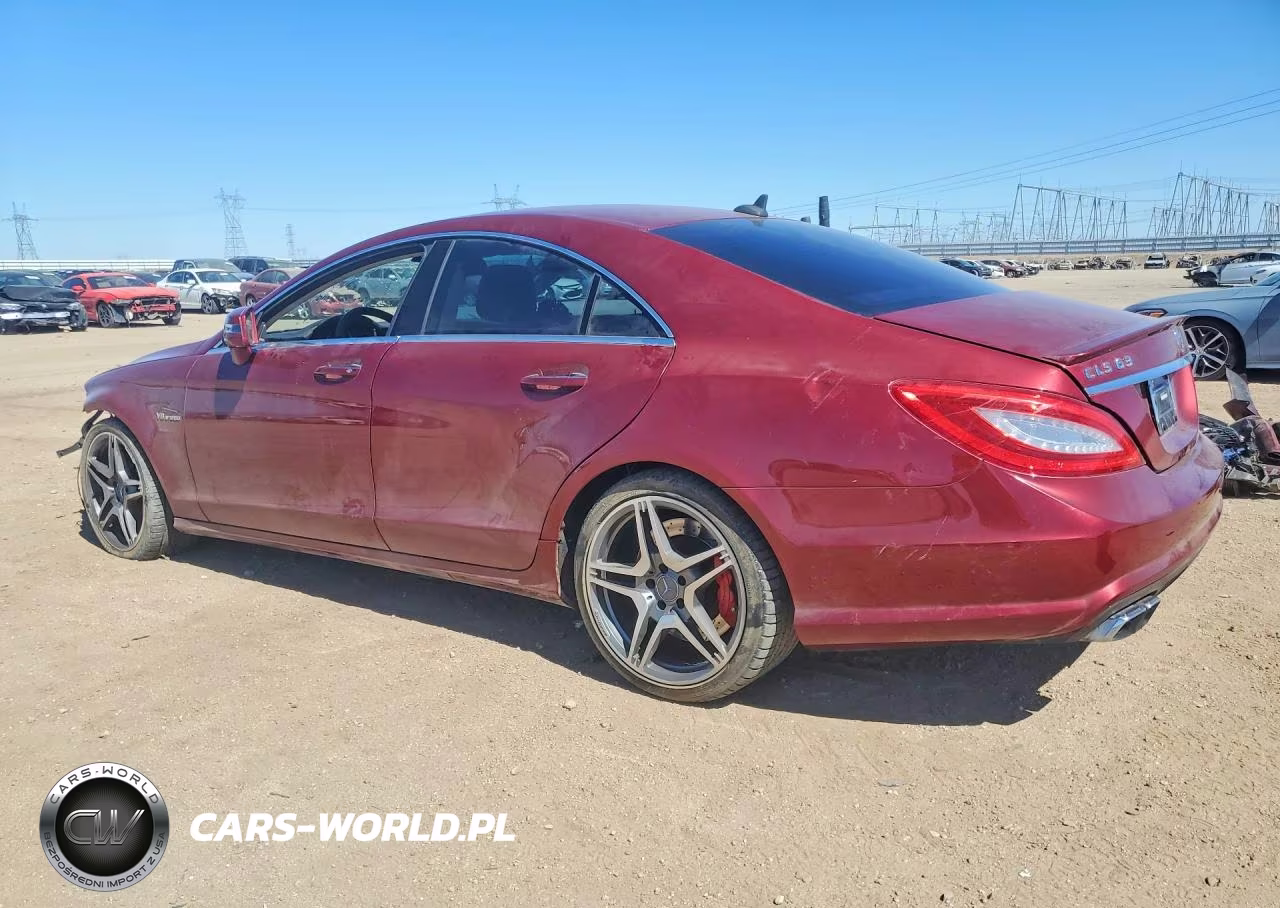 2012 Mercedes-Benz Cls 63 Amg VIN:WDDLJ7EB4CA039112 - 2