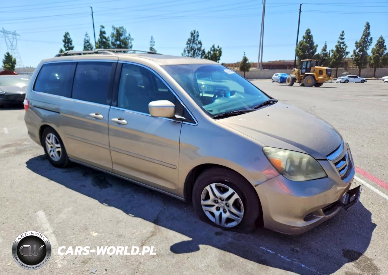 2005 Honda Odyssey Exl VIN:5FNRL38725B027176 - 4