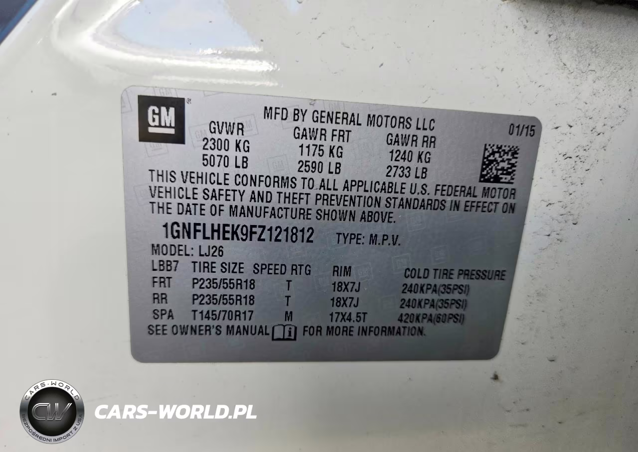 2015 Chevrolet Equinox Ltz VIN:1GNFLHEK9FZ121812 - 13