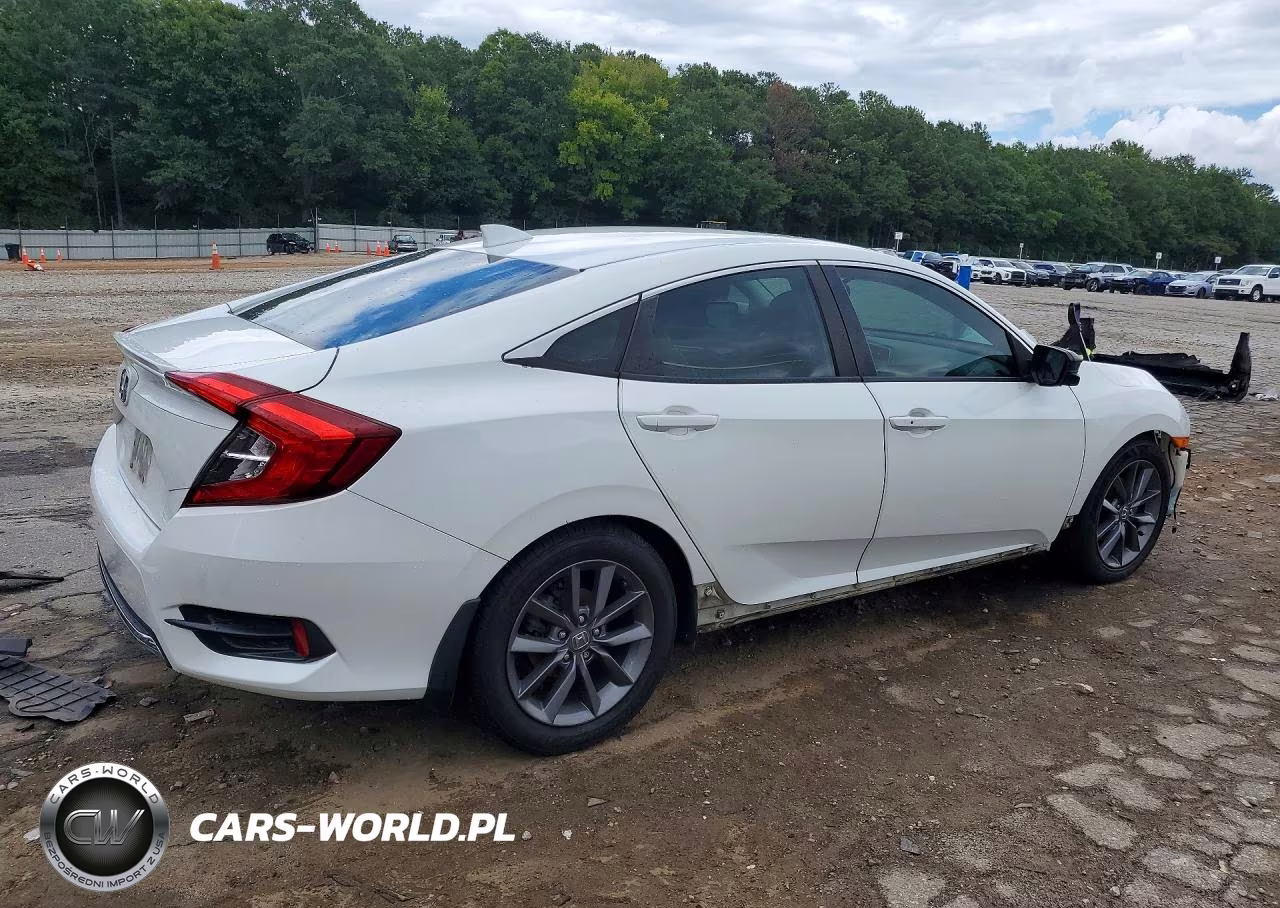 2019 Honda Civic Ex VIN:19XFC1F35KE008095 - 3