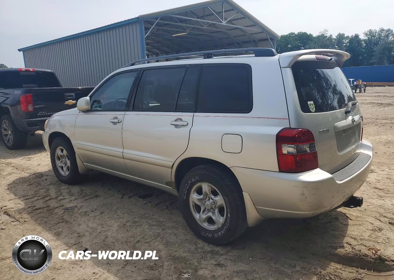 2007 Toyota Highlander Base VIN:JTEGD21A270164734 - 2