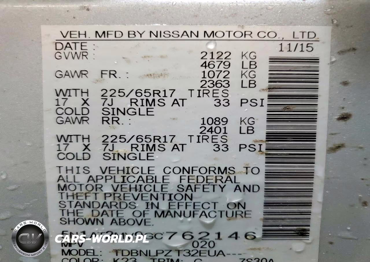 2016 Nissan Rogue S VIN:5N1AT2MV9GC762146 - 13