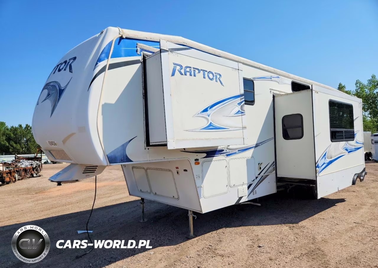 2011 Keystone Raptor Camper VIN:4YDF36127BR800441 - 2