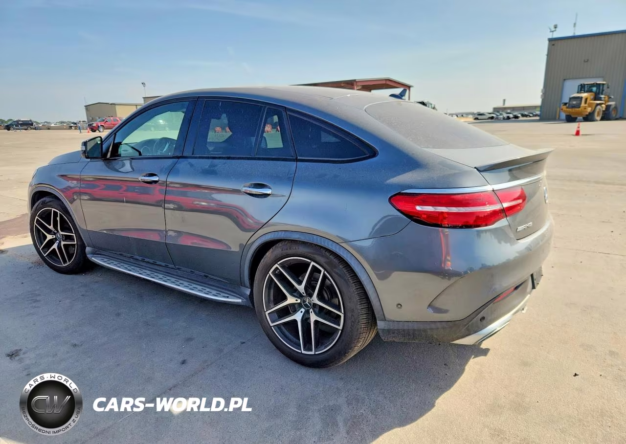 2017 Mercedes-Benz Gle Coupe 43 Amg VIN:4JGED6EB9HA065194 - 2