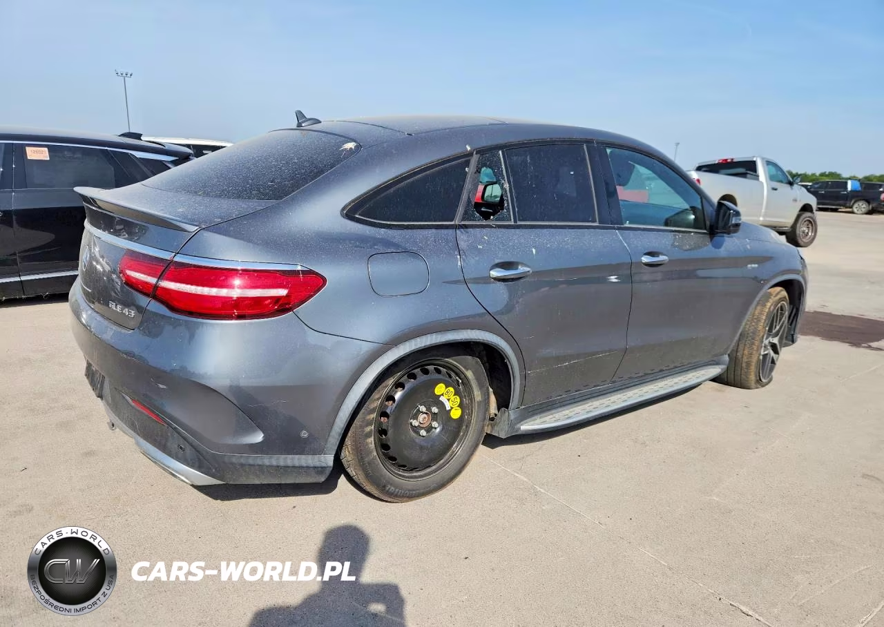 2017 Mercedes-Benz Gle Coupe 43 Amg VIN:4JGED6EB9HA065194 - 3
