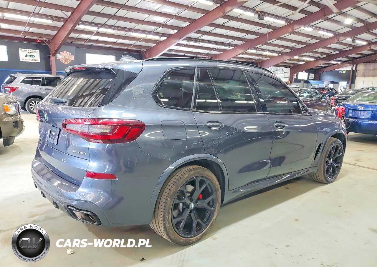 2022 BMW X5 xDrive40I VIN:5UXCR6C06N9J47989 - 3