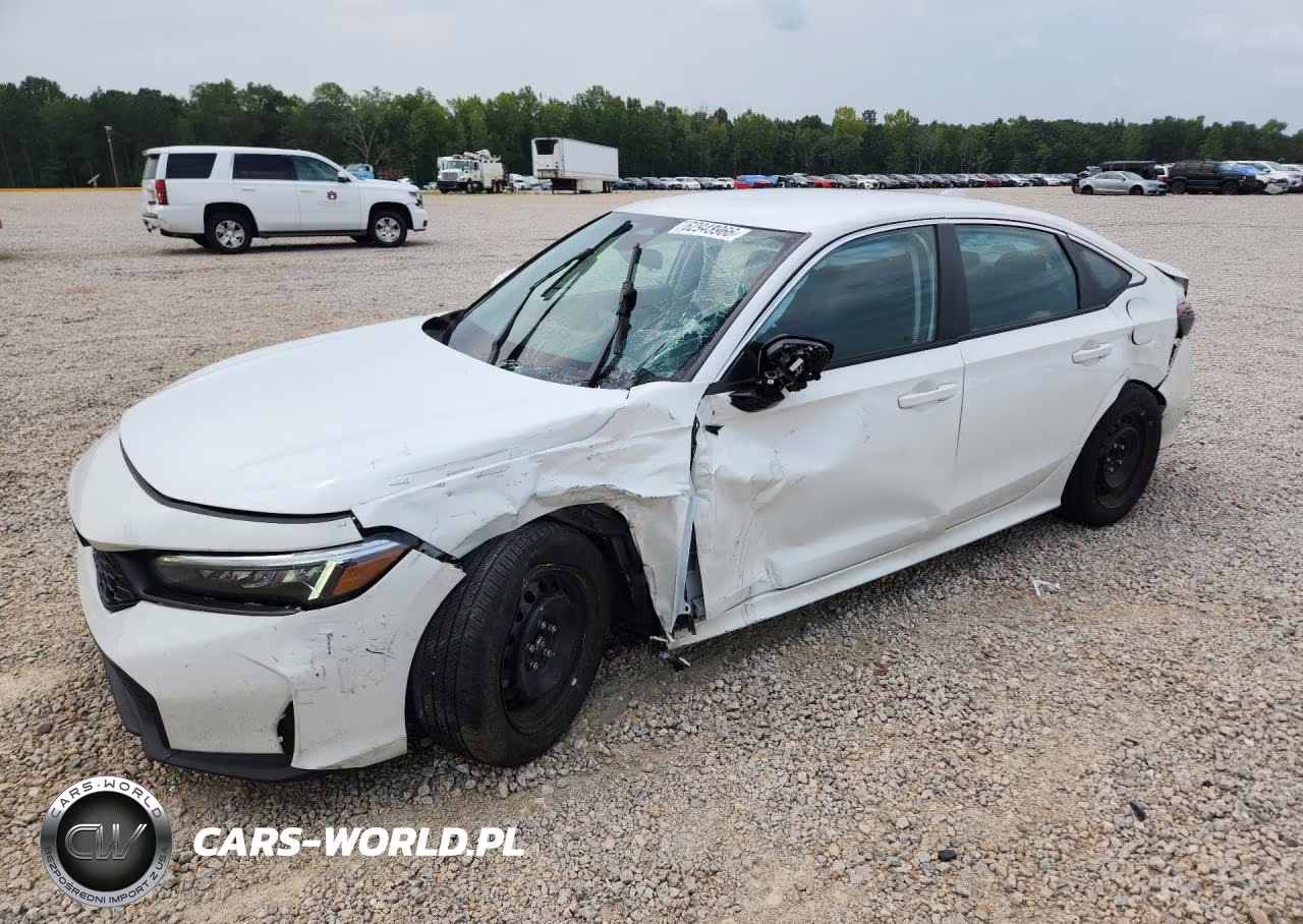 2025 Honda Civic Lx VIN:2HGFE2F2XSH556851 - 1