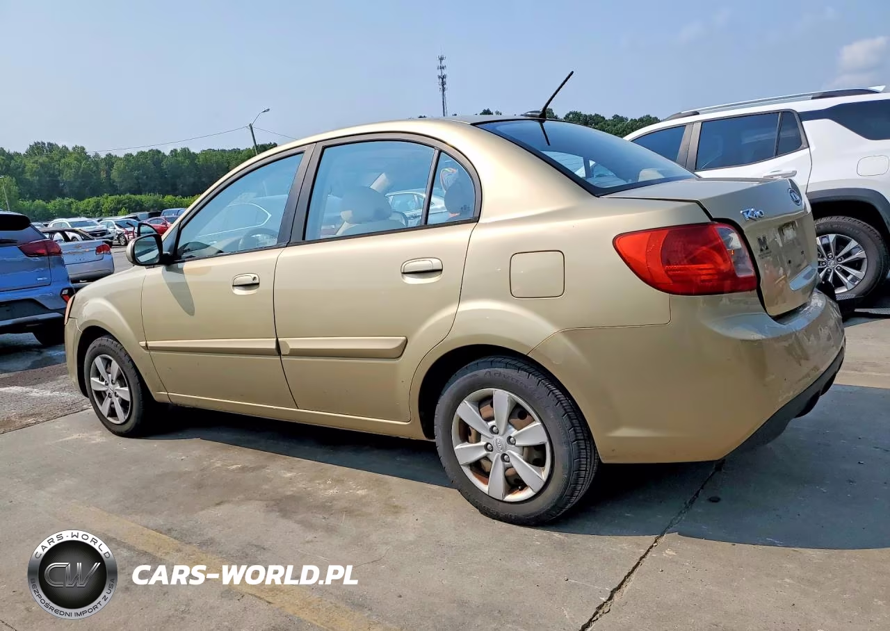 2011 Kia Rio Lx VIN:KNADH4A39B6734143 - 2