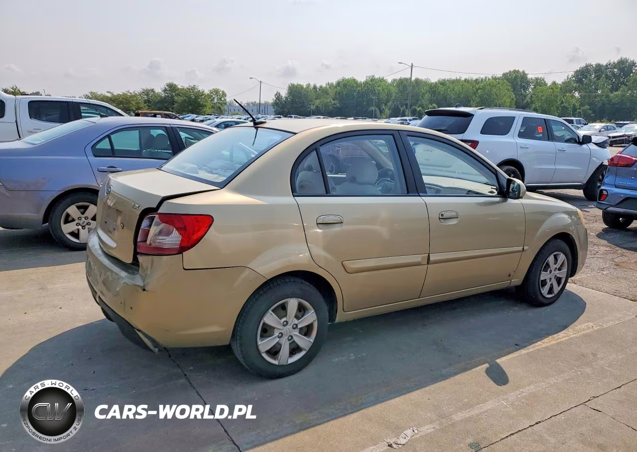 2011 Kia Rio Lx VIN:KNADH4A39B6734143 - 3