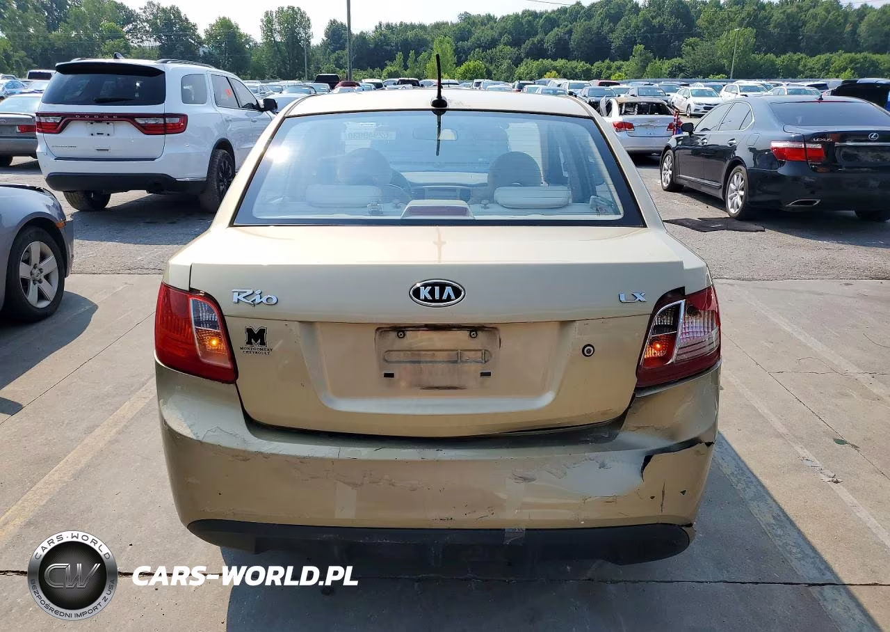 2011 Kia Rio Lx VIN:KNADH4A39B6734143 - 6