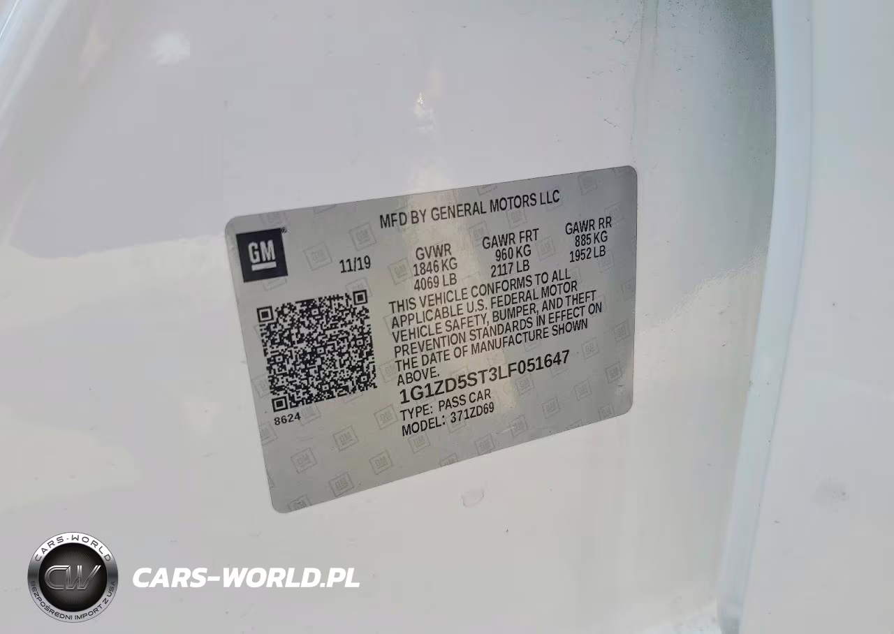 2020 Chevrolet Malibu Lt VIN:1G1ZD5ST3LF051647 - 12