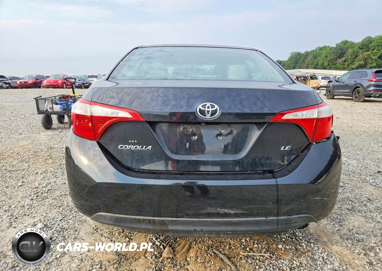 2015 Toyota Corolla Le VIN:5YFBURHEXFP318689 - 6