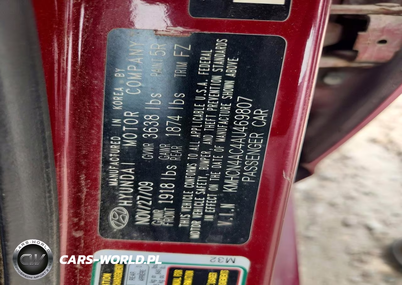 2010 Hyundai Accent Gls VIN:KMHCN4AC4AU469807 - 12