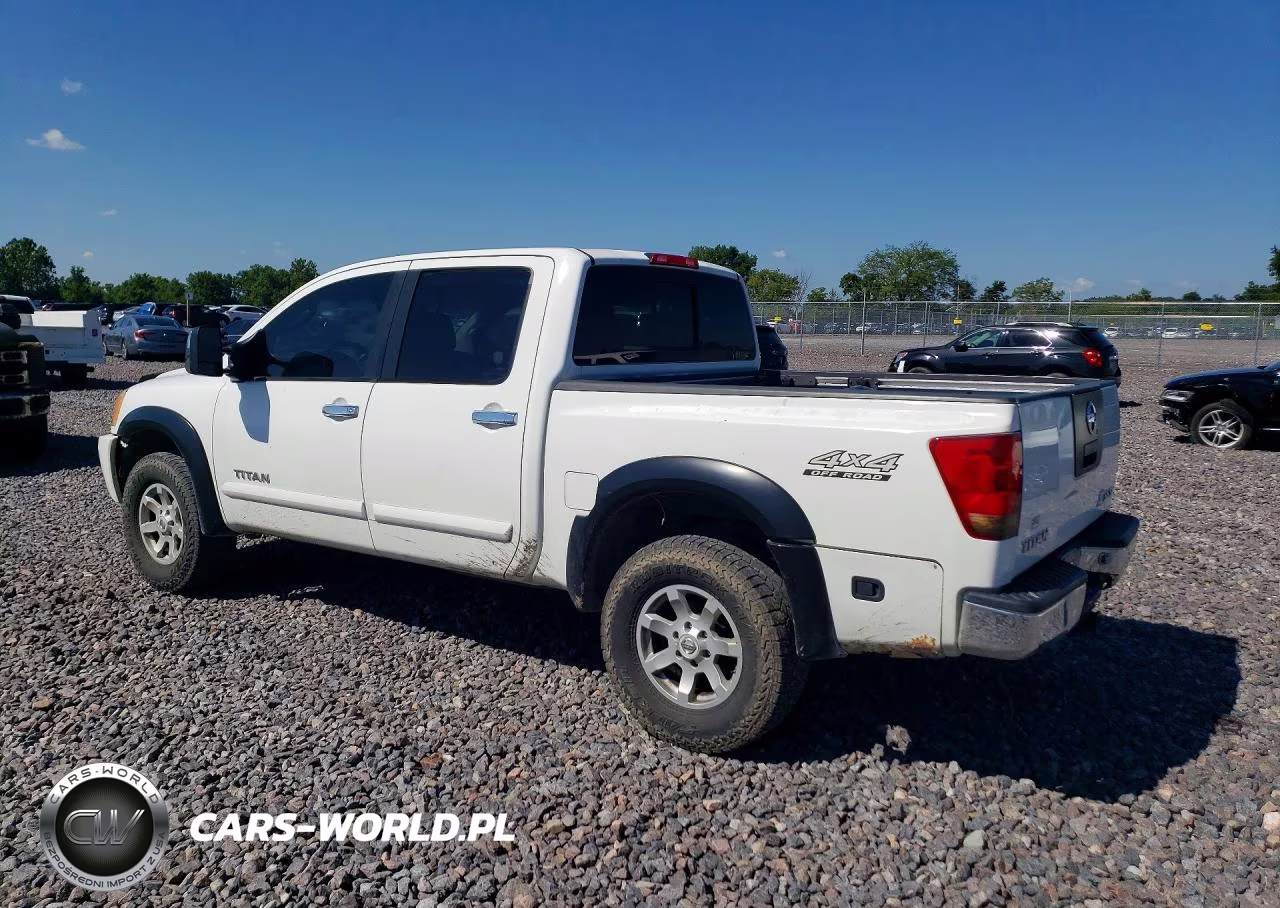 2004 Nissan Titan Xe VIN:1N6AA07B84N537651 - 2