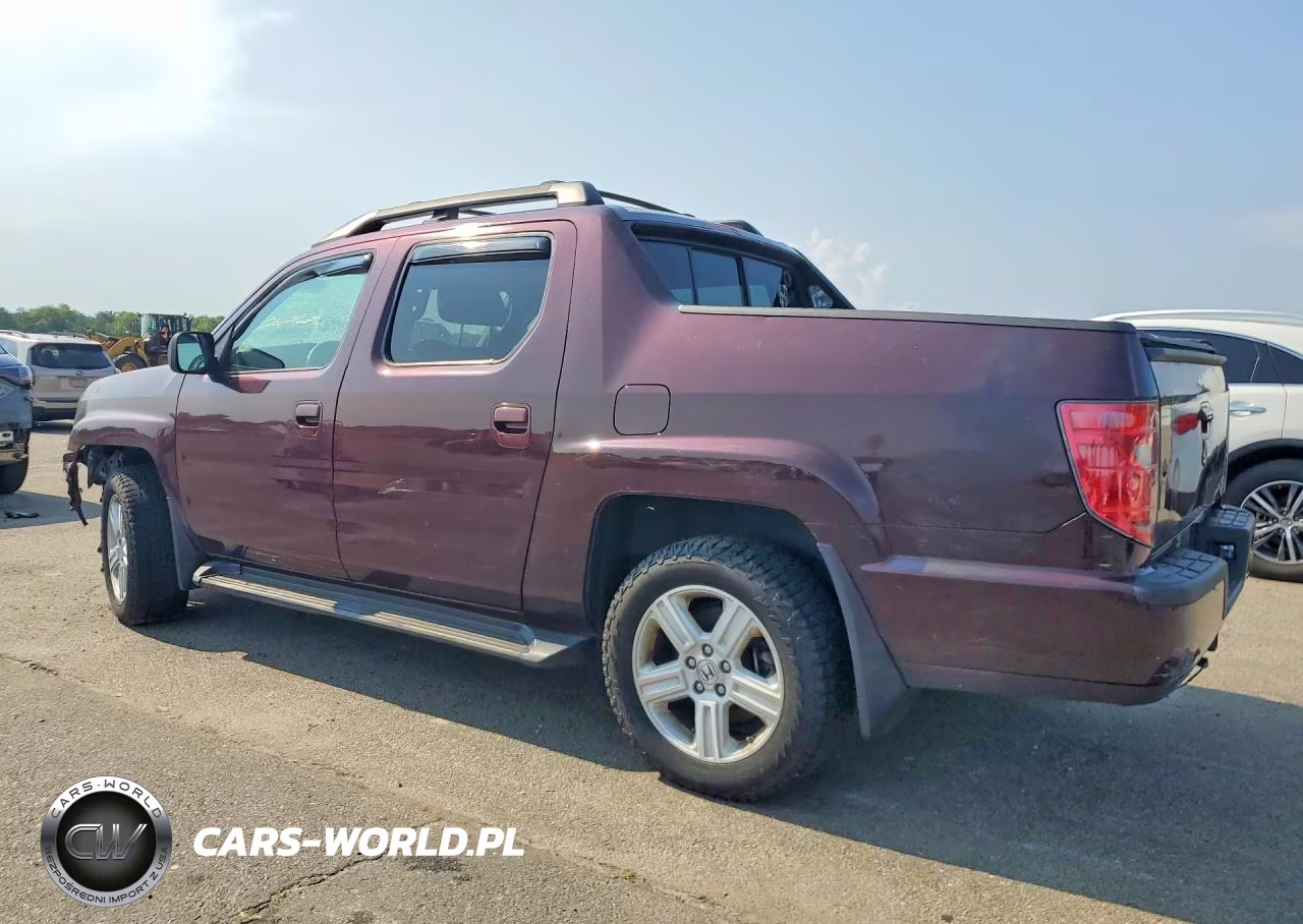 2013 Honda Ridgeline Rtl VIN:5FPYK1F51DB002652 - 2