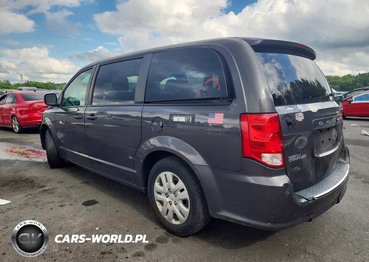 2019 Dodge Grand Caravan Se VIN:2C4RDGBG2KR767047 - 2
