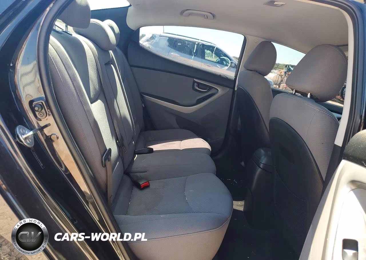 2014 Hyundai Elantra Se VIN:5NPDH4AE7EH531931 - 10
