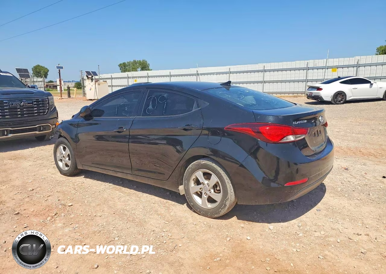 2014 Hyundai Elantra Se VIN:5NPDH4AE7EH531931 - 2
