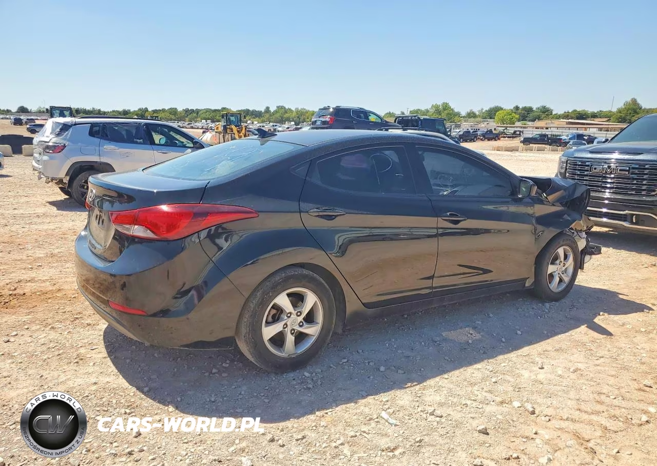2014 Hyundai Elantra Se VIN:5NPDH4AE7EH531931 - 3