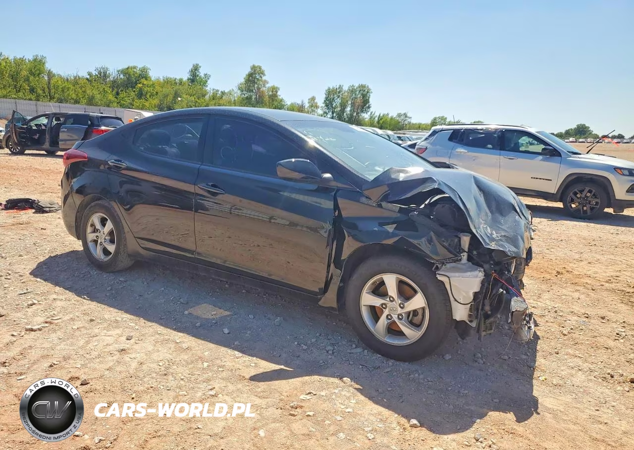 2014 Hyundai Elantra Se VIN:5NPDH4AE7EH531931 - 4