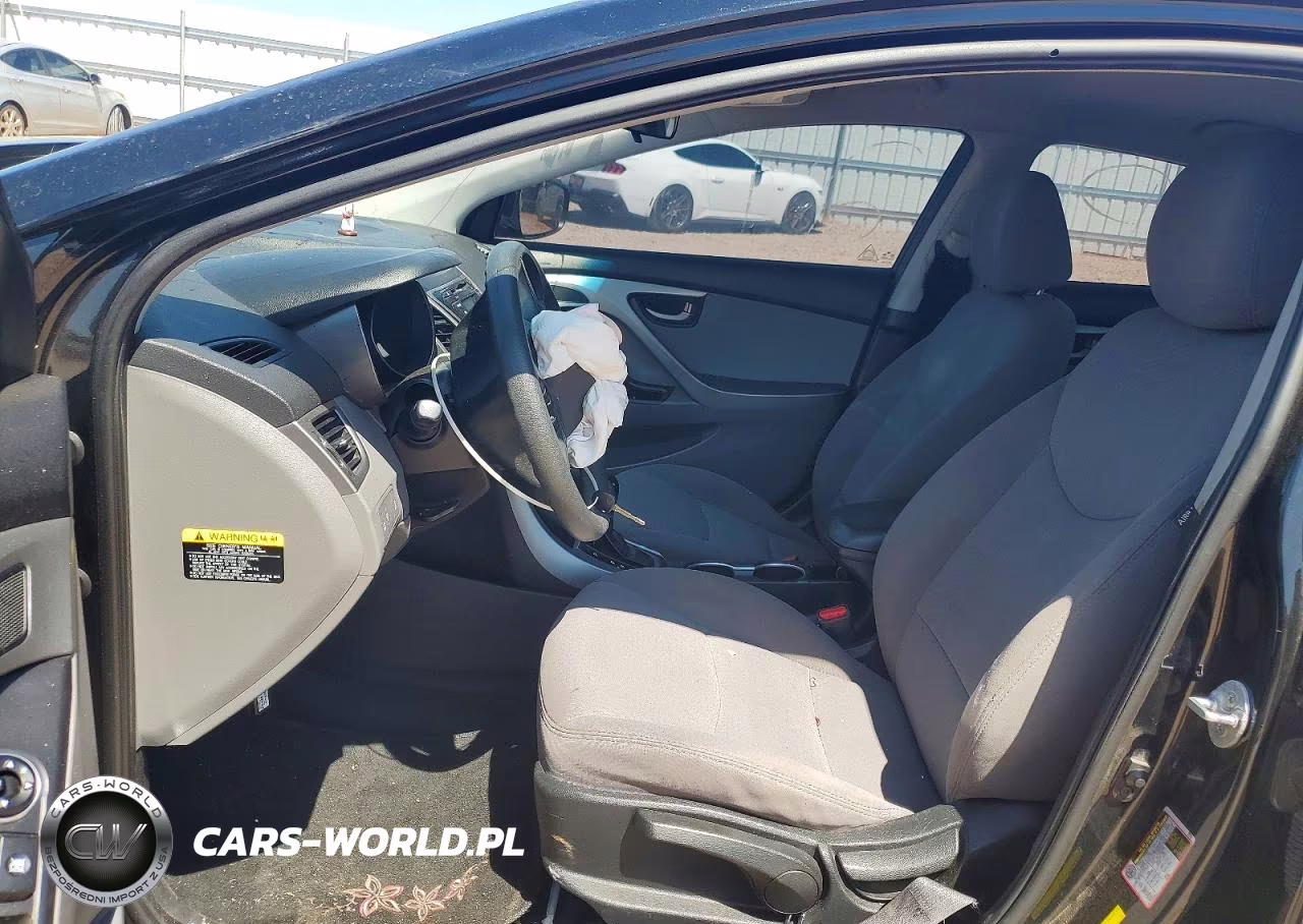 2014 Hyundai Elantra Se VIN:5NPDH4AE7EH531931 - 7