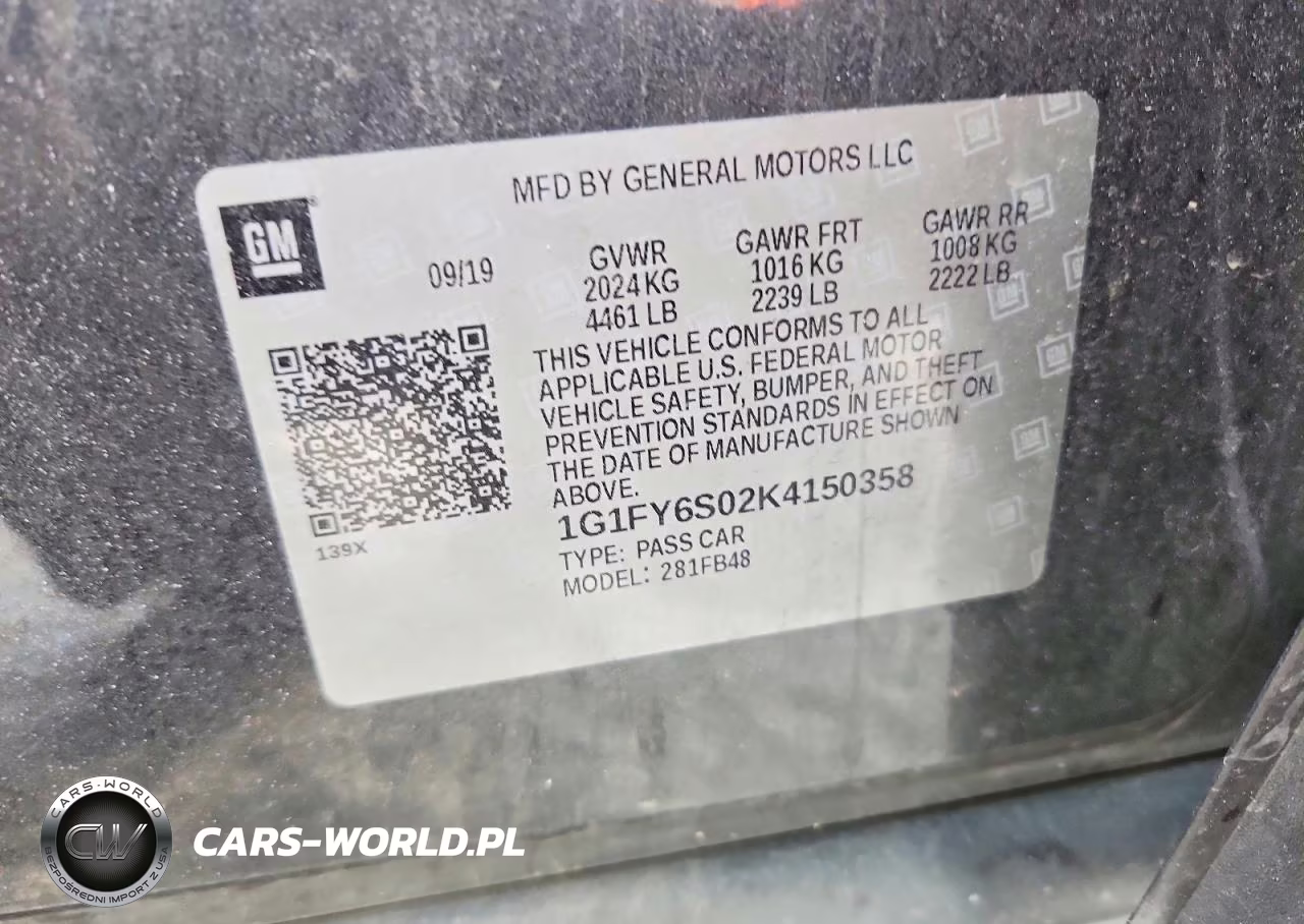 2019 Chevrolet Bolt Ev Lt VIN:1G1FY6S02K4150358 - 12