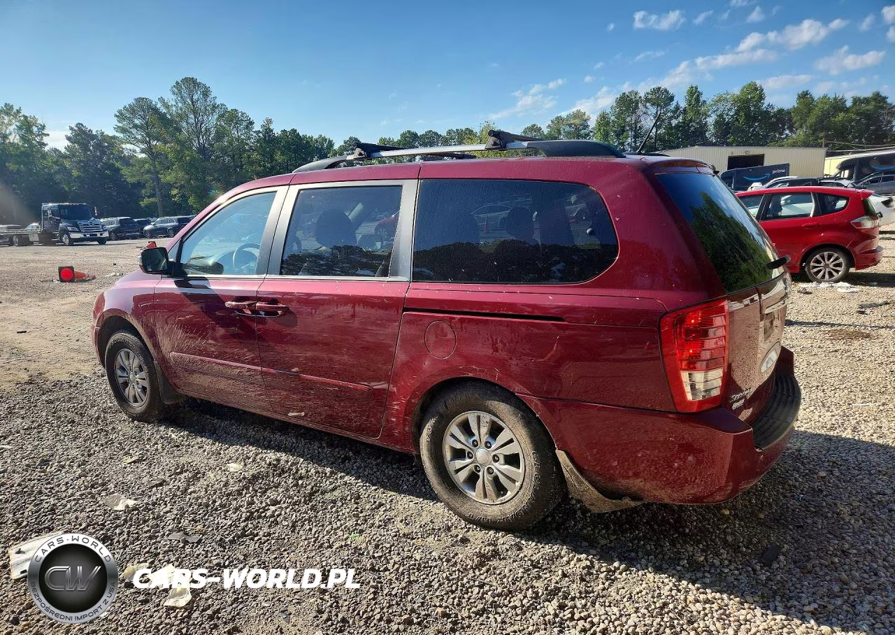 2012 Kia Sedona Lx VIN:KNDMG4C72C6502765 - 2