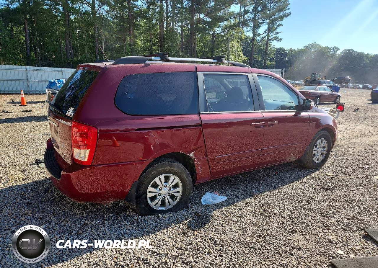 2012 Kia Sedona Lx VIN:KNDMG4C72C6502765 - 3