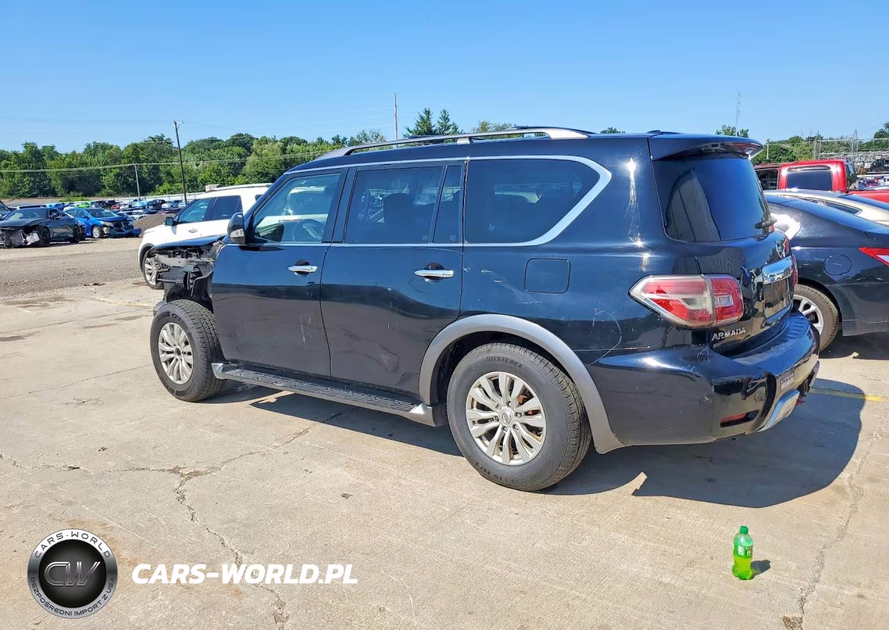 2018 Nissan Armada Sv VIN:JN8AY2ND7JX000787 - 2