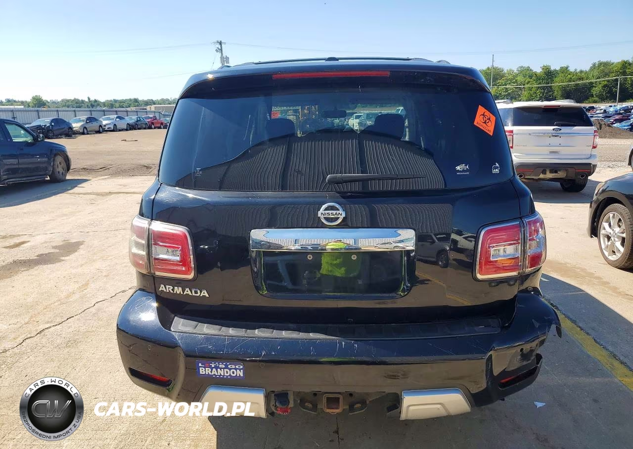 2018 Nissan Armada Sv VIN:JN8AY2ND7JX000787 - 6