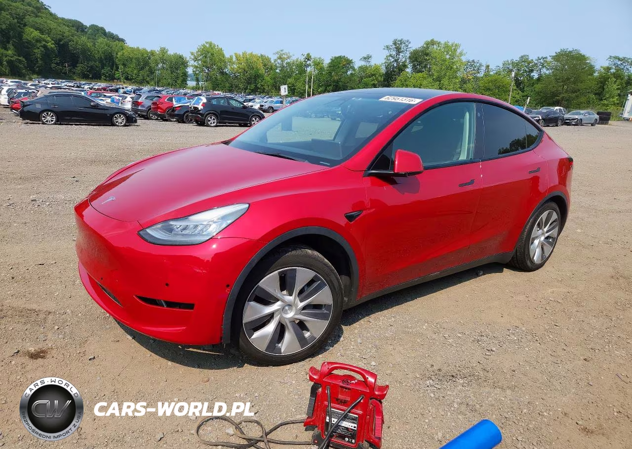 2021 Tesla Model Y VIN:5YJYGDED5MF116559 - 1