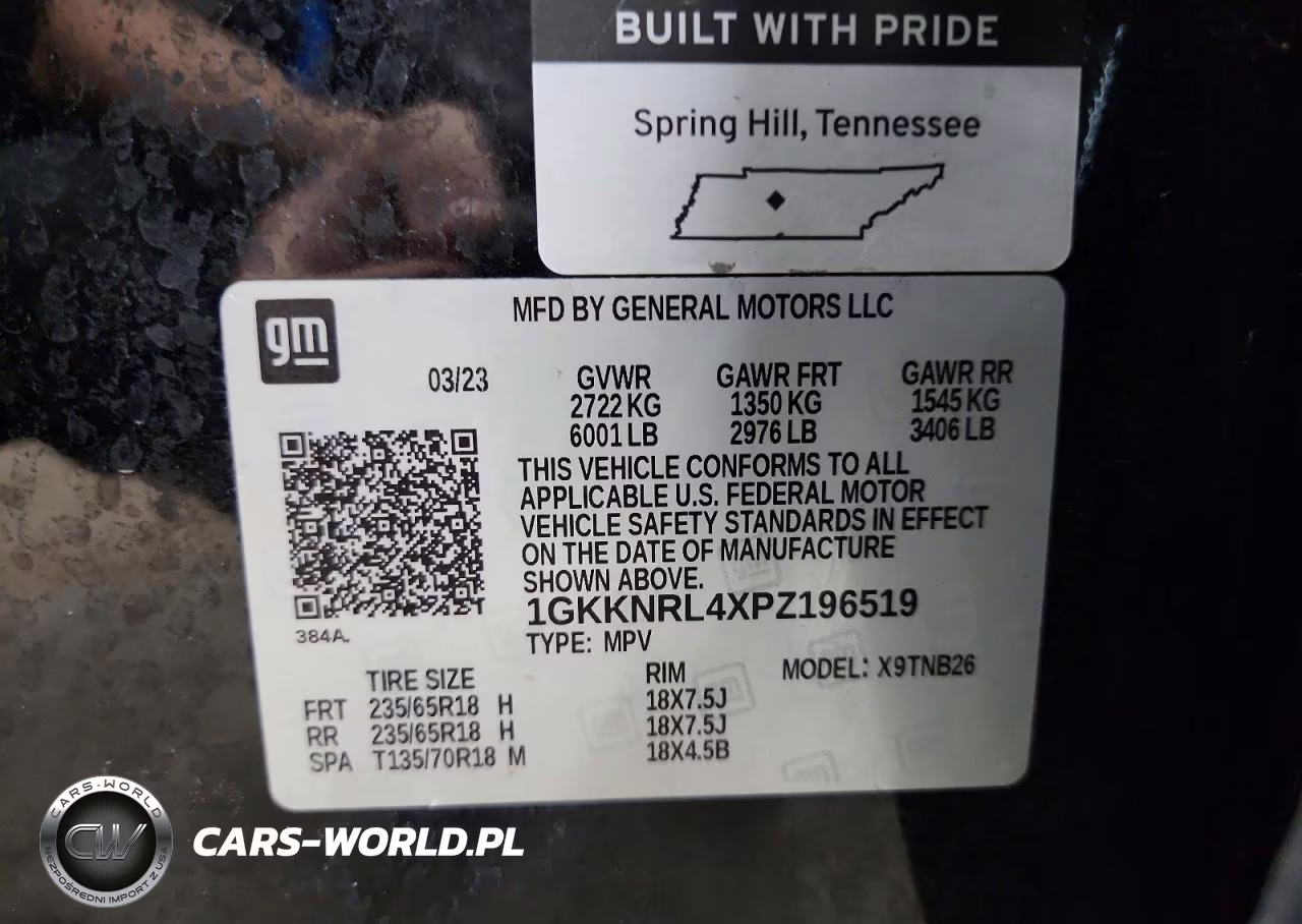 2023 GMC Acadia Sle VIN:1GKKNRL4XPZ196519 - 13