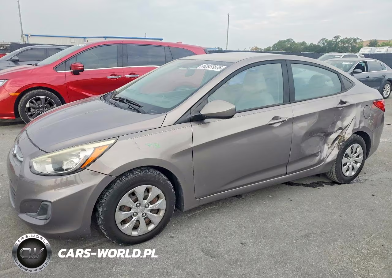2017 Hyundai Accent Se VIN:KMHCT4AE1HU357516 - 1