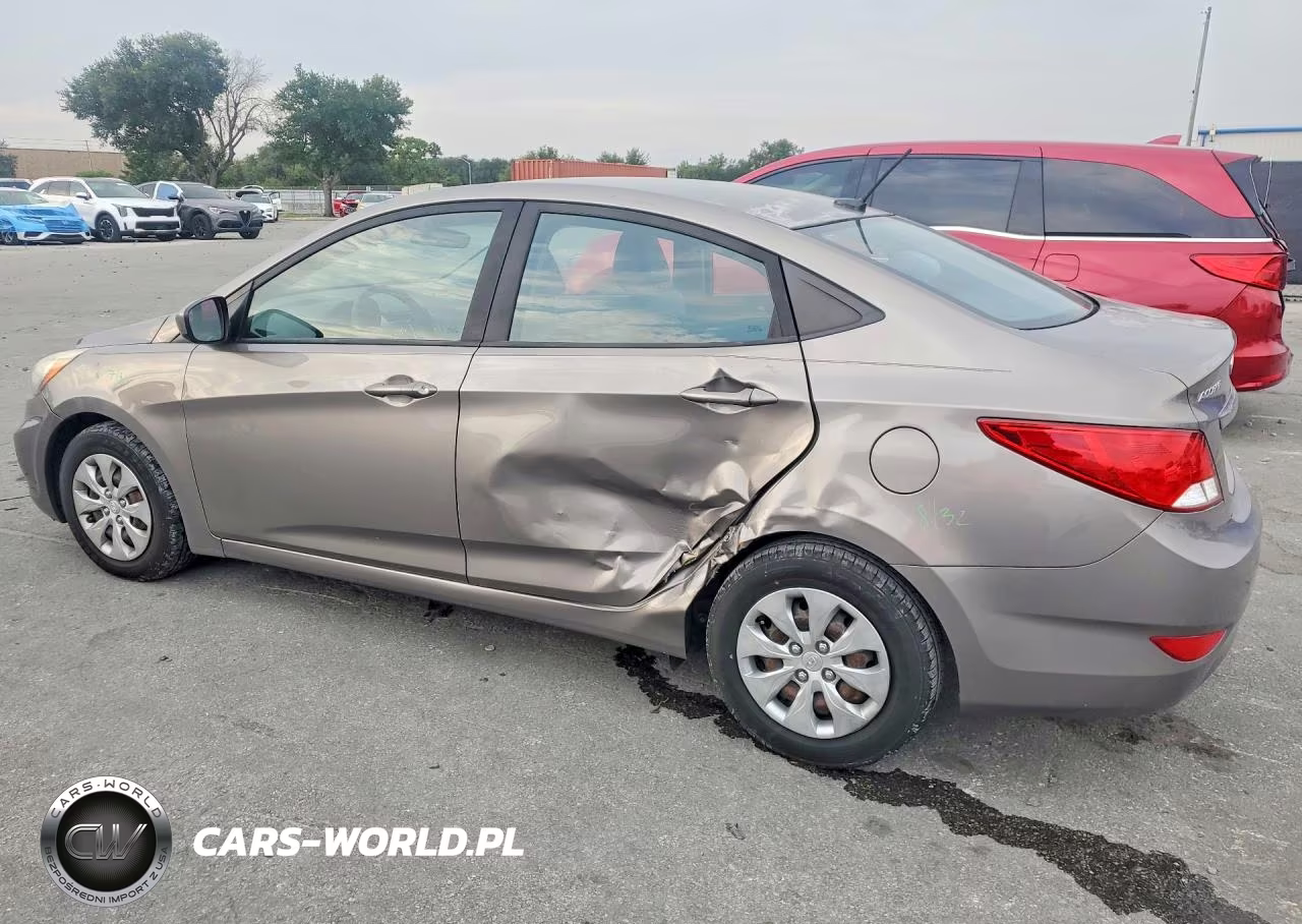 2017 Hyundai Accent Se VIN:KMHCT4AE1HU357516 - 2