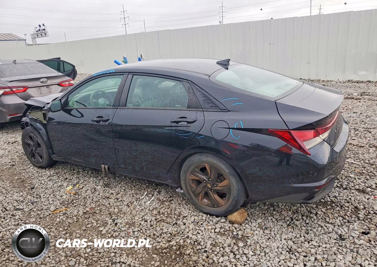 2021 Hyundai Elantra Sel VIN:5NPLM4AG8MH028898 - 2