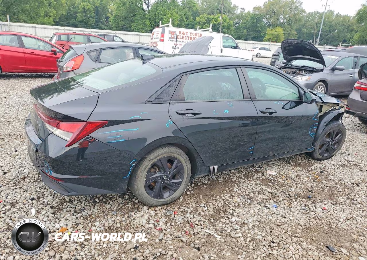 2021 Hyundai Elantra Sel VIN:5NPLM4AG8MH028898 - 3