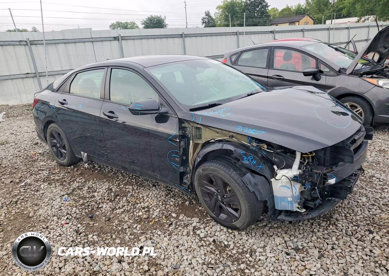 2021 Hyundai Elantra Sel VIN:5NPLM4AG8MH028898 - 4