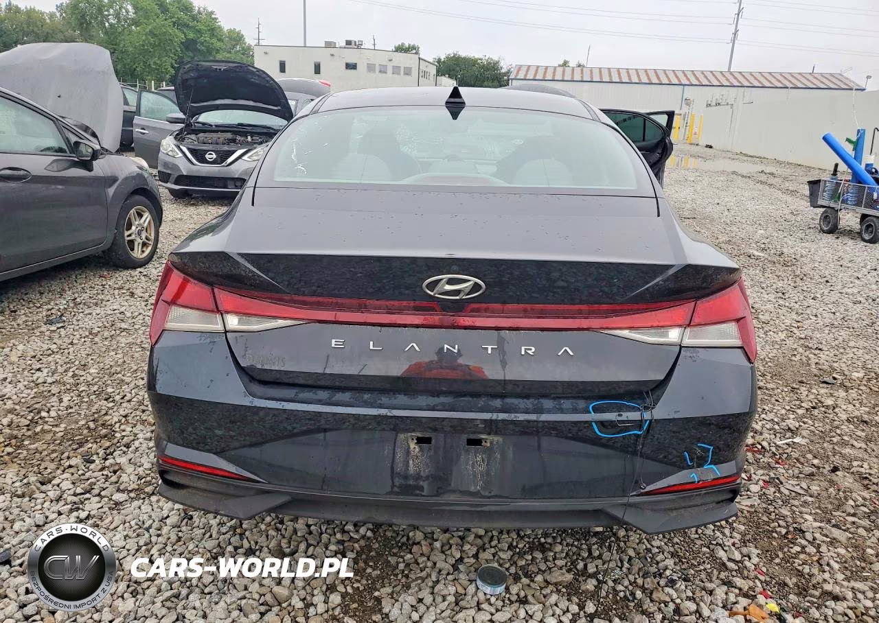 2021 Hyundai Elantra Sel VIN:5NPLM4AG8MH028898 - 6