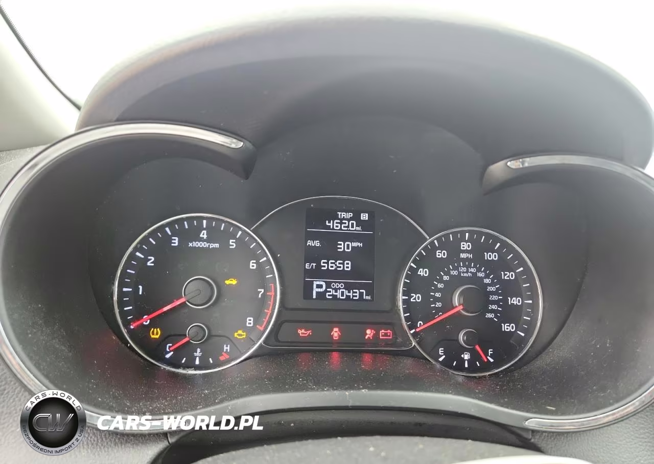 2016 Kia Forte Lx VIN:KNAFK4A63G5487767 - 9