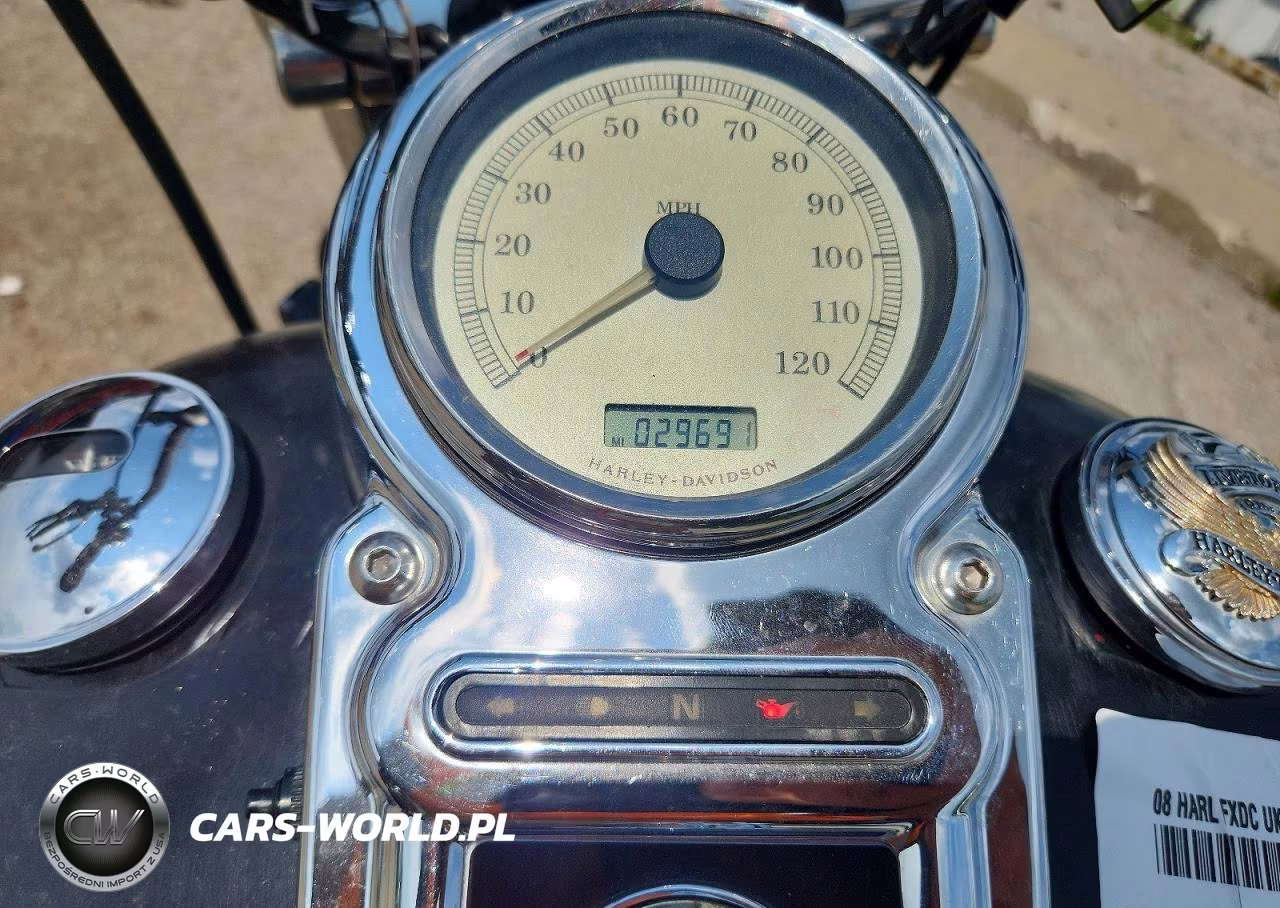 2008 Harley-Davidson Fxdc Daytona Custom VIN:1HD1GV4198K325423 - 7
