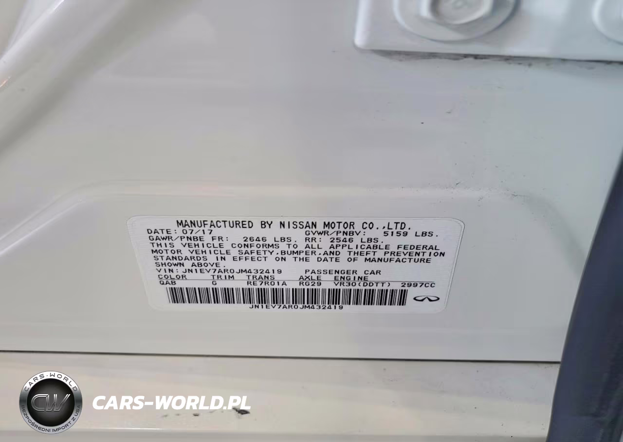2018 Infiniti Q50 3.0T Sport VIN:JN1EV7AR0JM432419 - 12