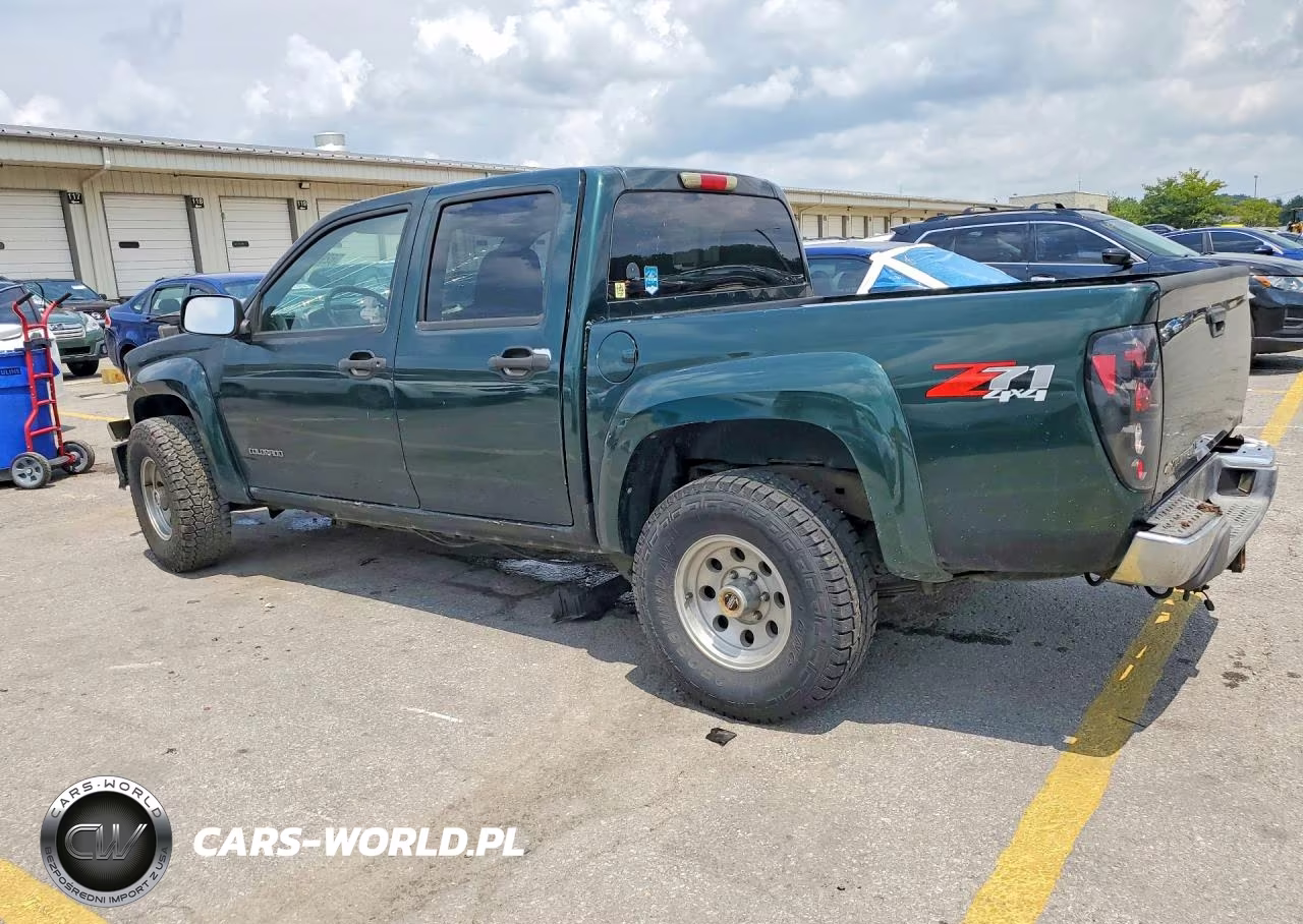 2005 Chevrolet Colorado VIN:1GCDT136558240667 - 2