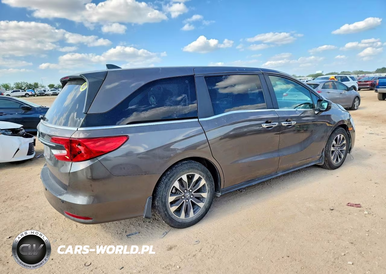 2022 Honda Odyssey Exl VIN:5FNRL6H78NB041097 - 3